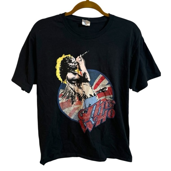 The Who Black Graphic Band T-Shirt - Picture 1 of 5